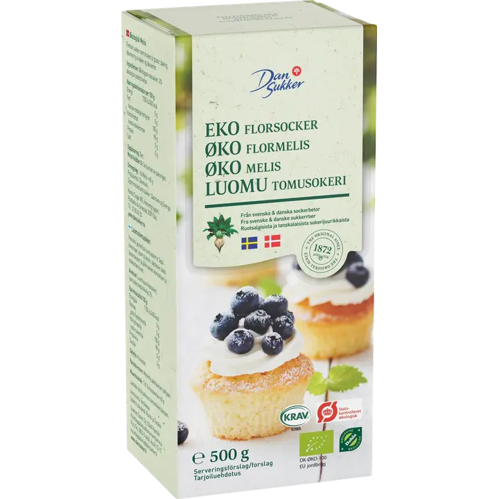 Dansukker Luomutomusokeri 500g
