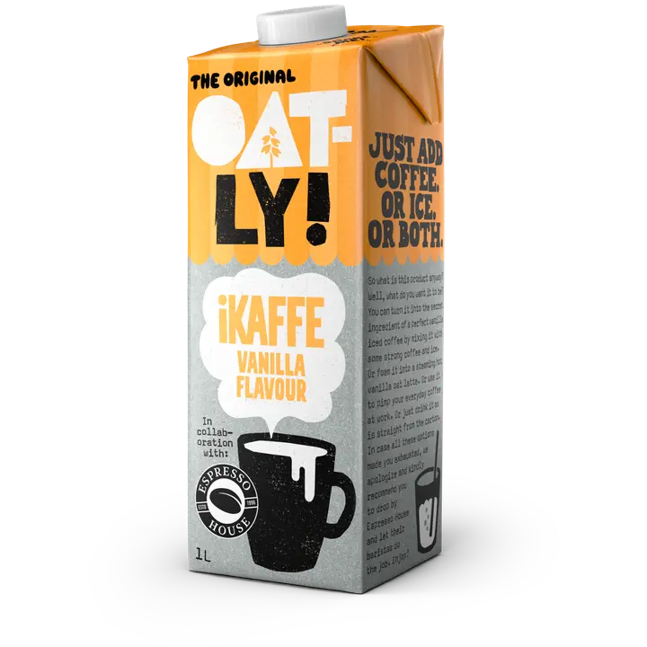 Oatly iKaffe Kaurajuoma kahviin Vaniljan maku 1 L UHT