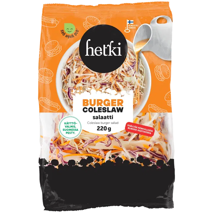 Fresh Hetki Coleslaw Burger 220g