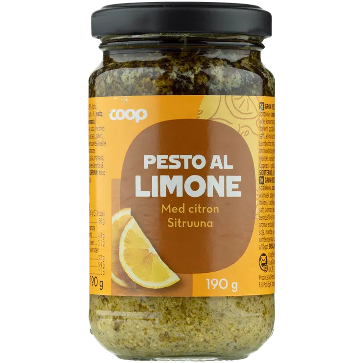 Coop Pesto Al Limone sitruuna 190 g