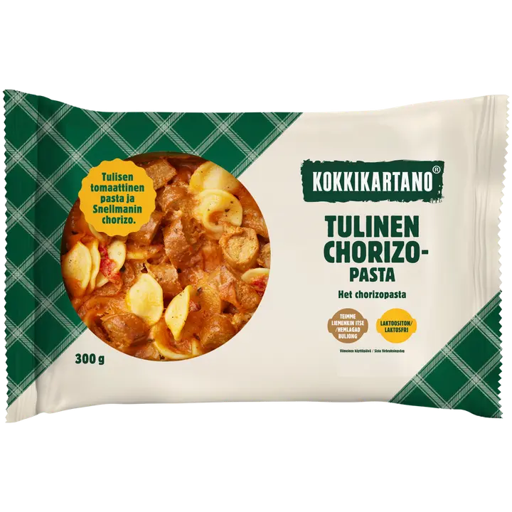 Kokkikartano Tulinen chorizopasta 300g