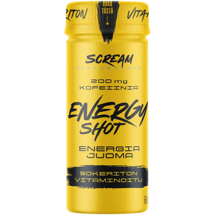 SportLife Foods SCREAM SHOT 60ml Energiajuoma energiashotti