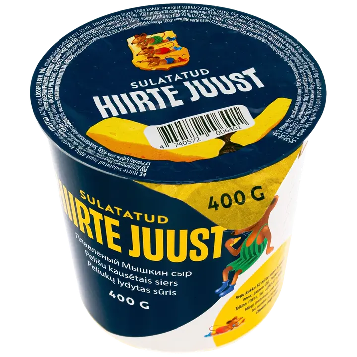 Hiirte Sulatatud Juust 400g