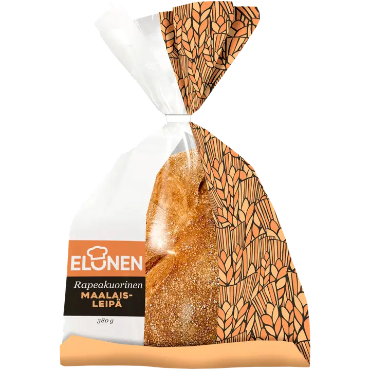 Elonen Rapeakuorinen Maalaisleipä 380g