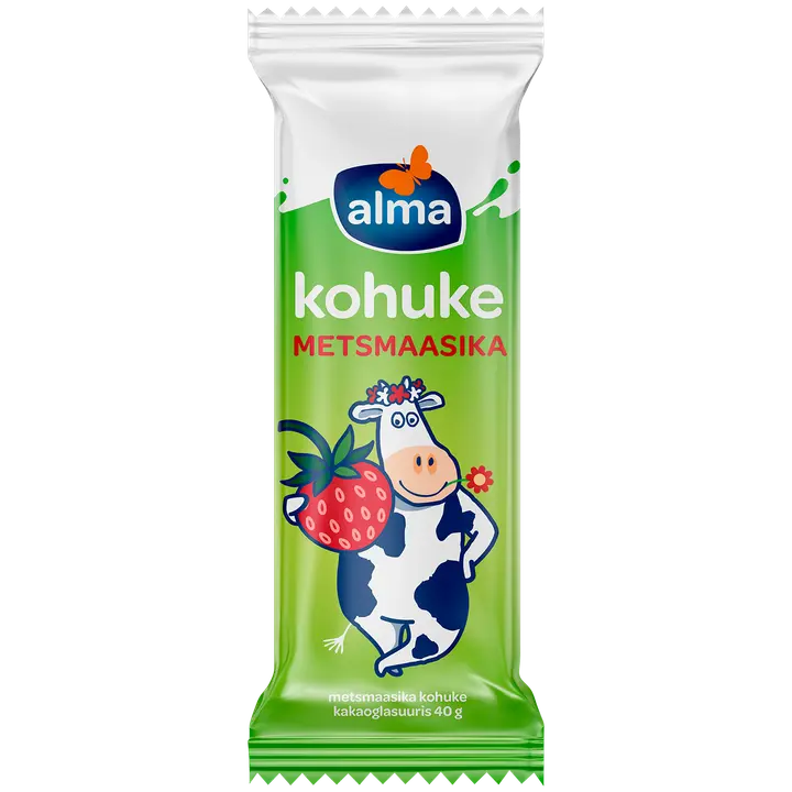 Alma kohuke metsmaasika kakaoglasuuris, 40g