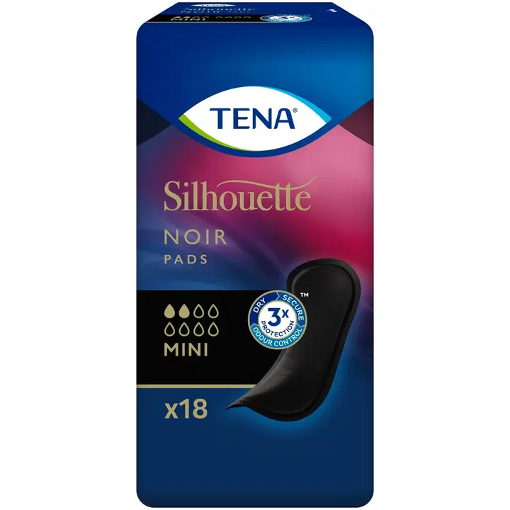 TENA Silhouette Noir Mini inkontinenssiside 18 kpl