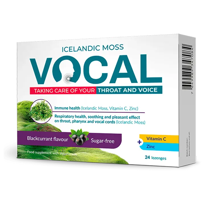 Vocal Blackcurrant imemistabletid 24 tk
