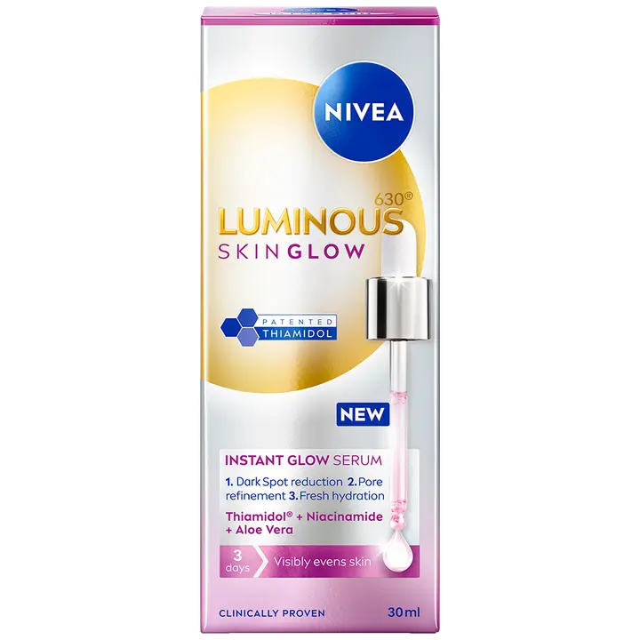 NIVEA 30ml Luminous630 Skin Glow Instant Glow Serum -kasvoseerumi