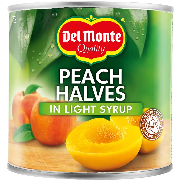 Del Monte 420g Persikanpuolikas kevyessä sokeriliemessä
