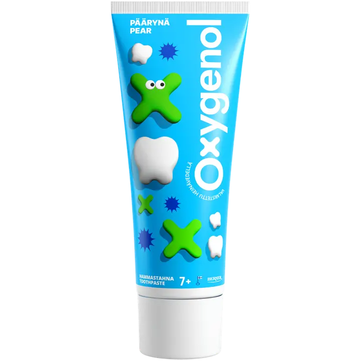 Oxygenol 75ml hammastahna päärynä 7+