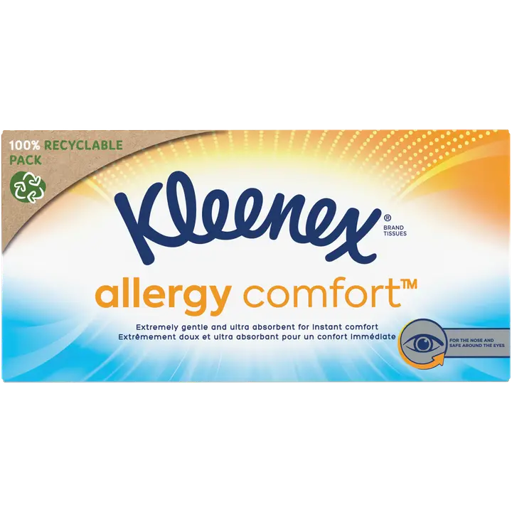 Salvrätikud Kleenex Allergy Comfort 3-kihiline 56tk