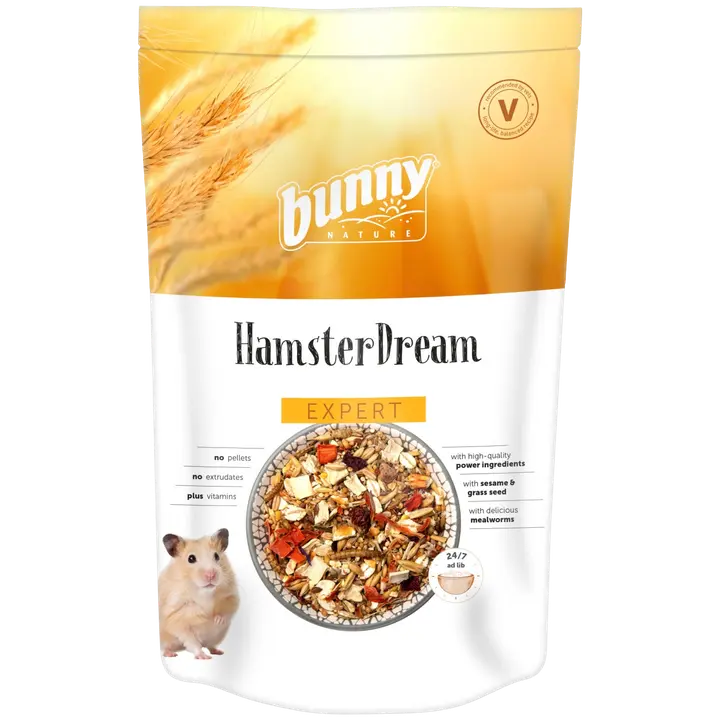 Bunny HamsterDream Expert 500g täysravintoseos hamstereille