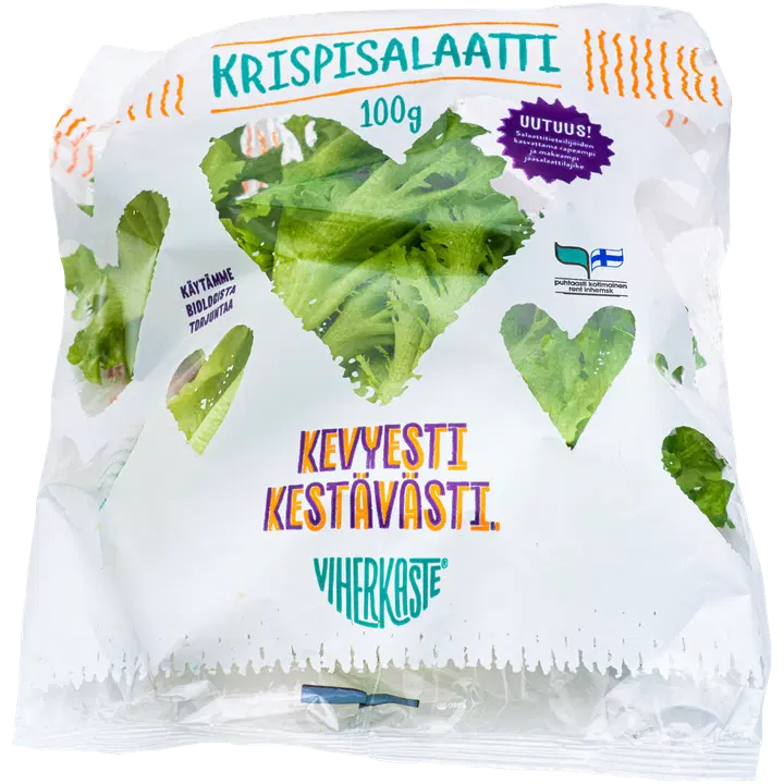 Krispi salaatti, Viherkaste