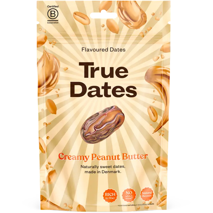 True Dates Maapähkinävoin makuinen taateli 100g