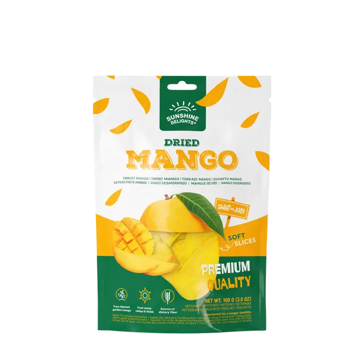 Sunshine Delights Kuivattu mango 100g