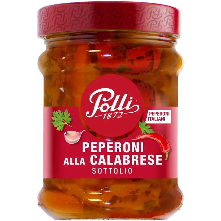 Polli röstitud paprikad ``kalaabria stiilis`` 285g