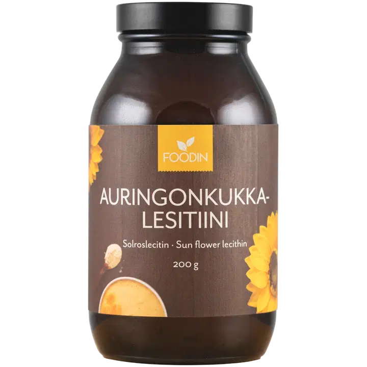Foodin Auringonkukkalesitiini 200g