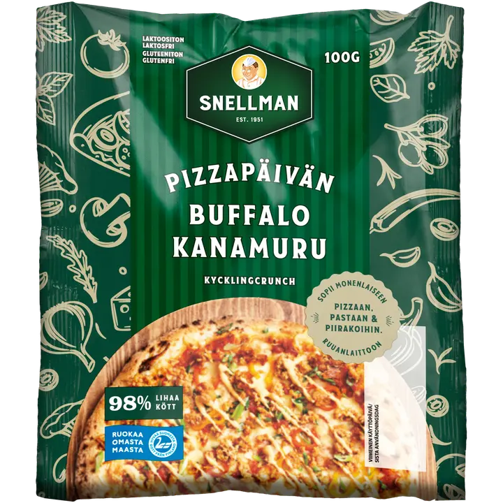 Snellman  Pizzapäivän buffalokanamuru