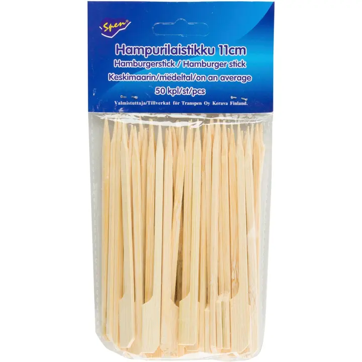 Spen hampurilaistikku 11cm 50kpl