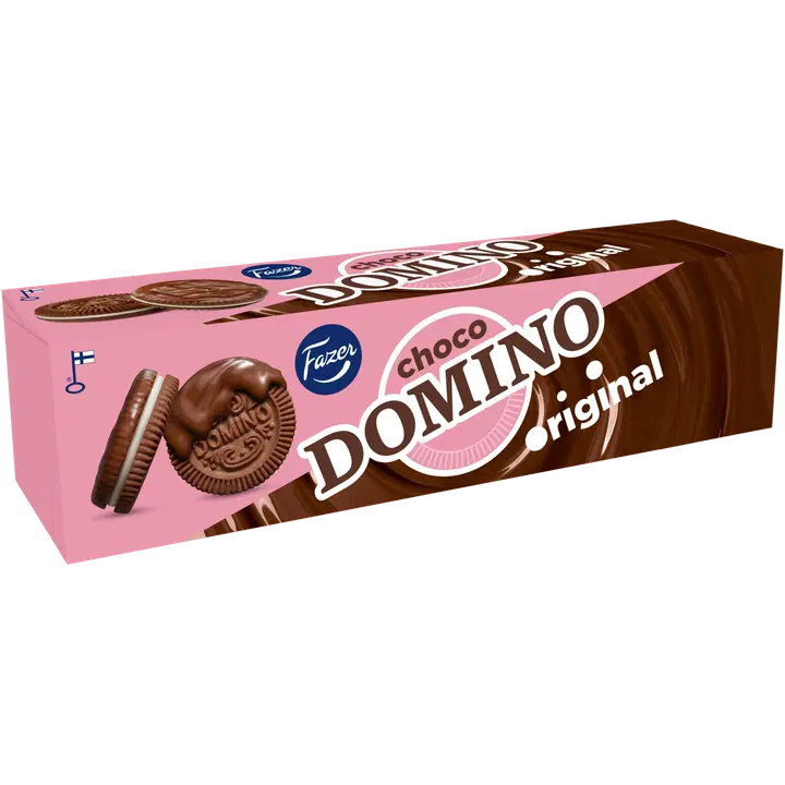 Fazer Domino Choco Original keksi 180g