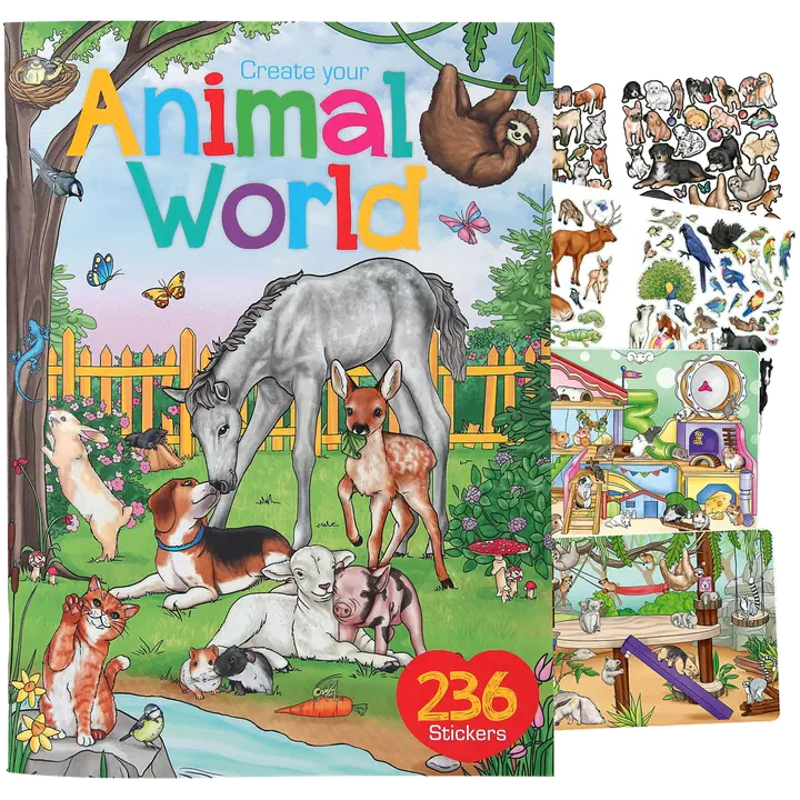 Create Your Animal World Tarrakirja