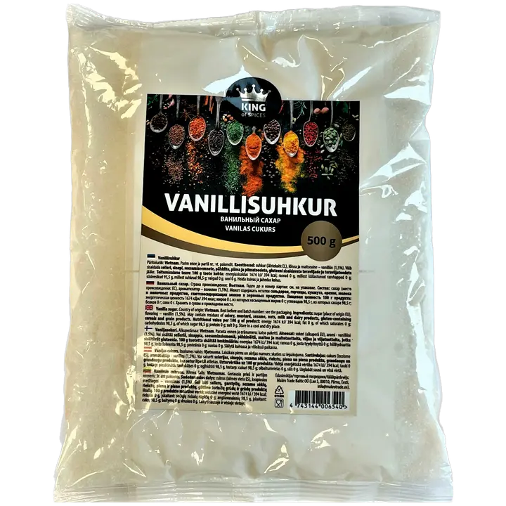 King of Spices Vanillisuhkur 500 g