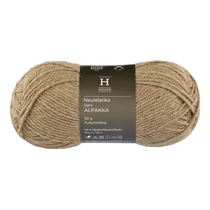 House neulelanka Alpakka 710234 50 g Sand Beige 6118