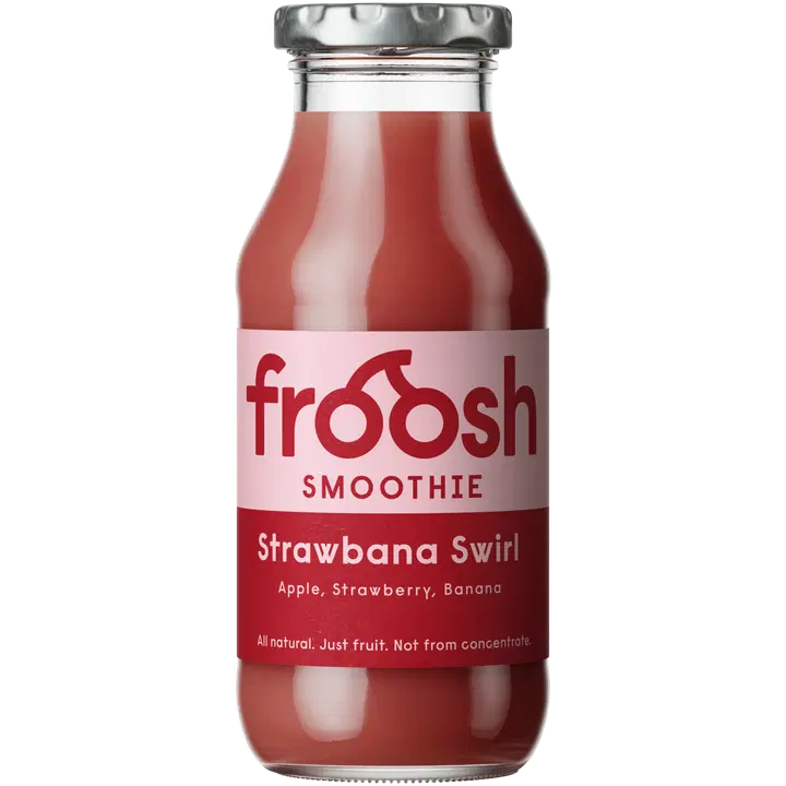 Fazer Froosh Hedelmäsmoothie 250 ml Mansikka, Banaani ja Guava