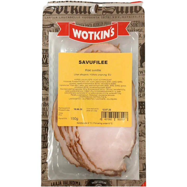 Wotkin´s Savufile 150g EU