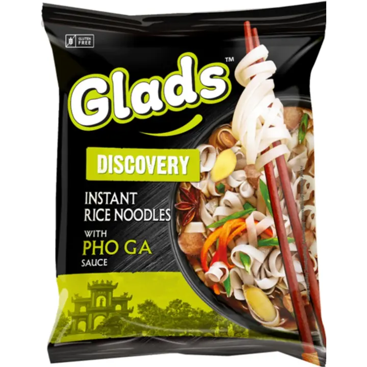 Glads Discovery Riisinuudeli Pho Ga kastikkeella 65 g
