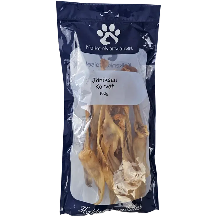Kaikenkarvaiset Jäniksen korvat 100g