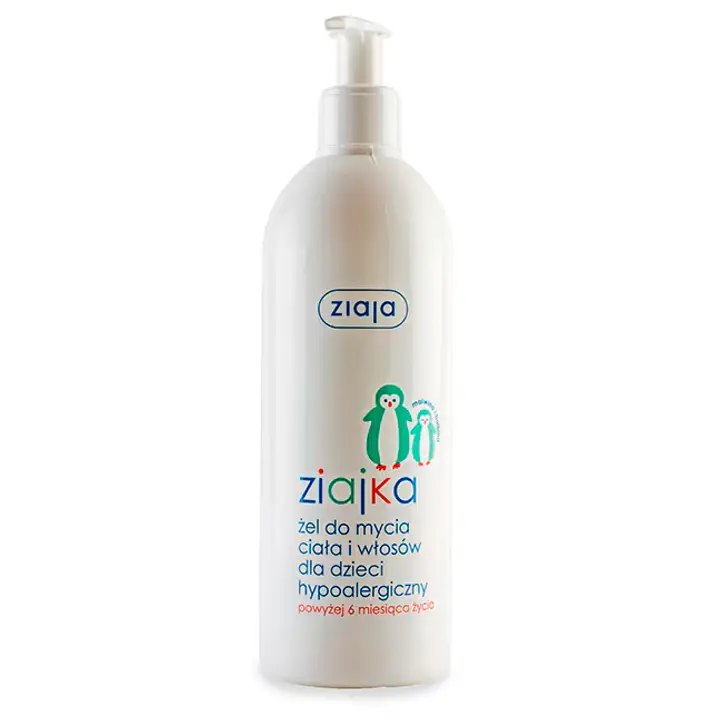 Ziaja Baby keha ja juuste dušigeel, pisaravaba 400ml