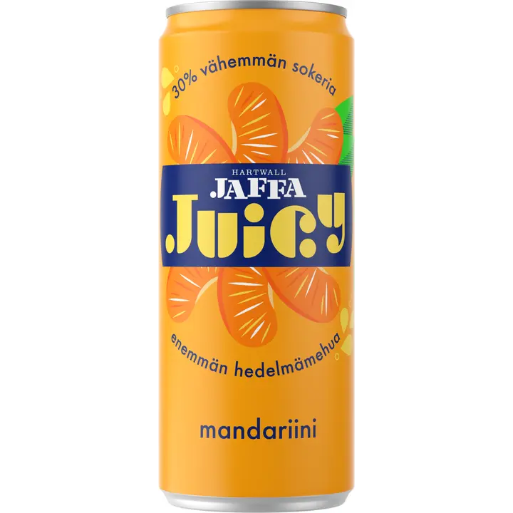 Hartwall Jaffa Juicy Mandariinin virvoitusjuoma 0,33l