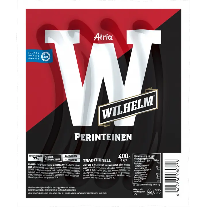 Atria Wilhelm Perinteinen 400g