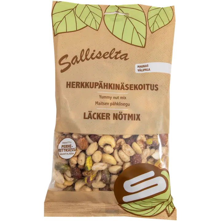 Salliselta Herkkupähkinäsekoitus 300g