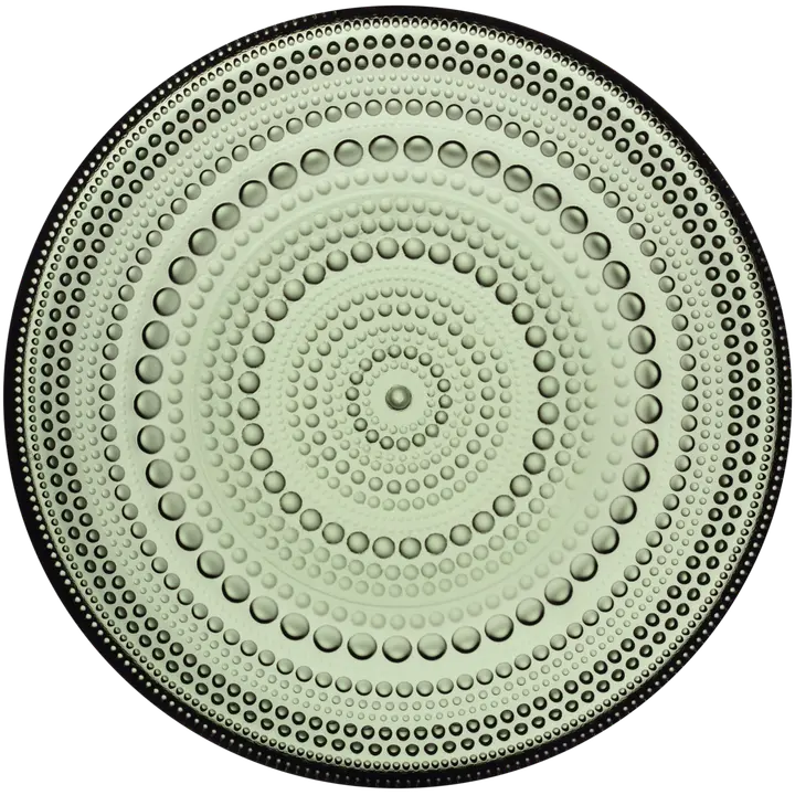 Iittala Kastehelmi lautanen 170mm havunvihreä