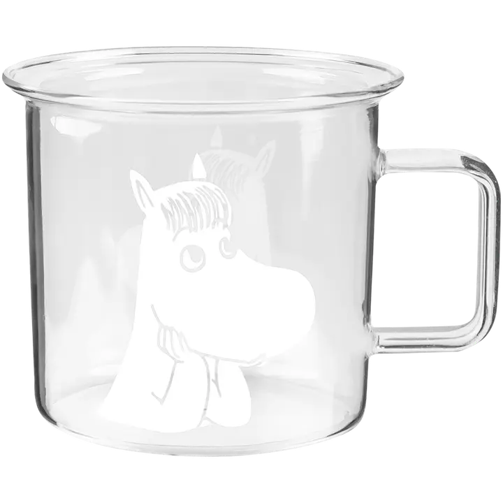 Muurla Muumi lasimuki Niiskuneiti 3,5dl kirkas