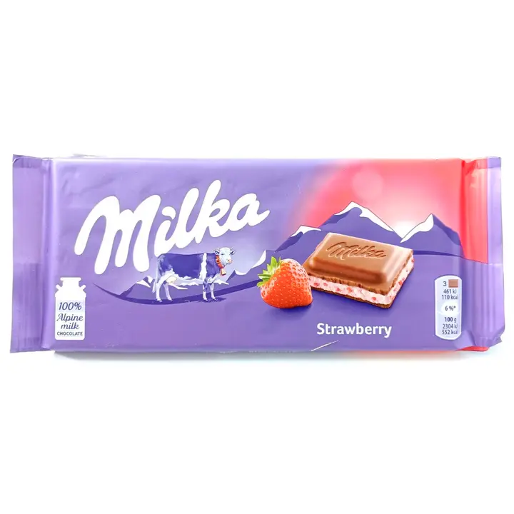 Milka piimašokolaad Strawberry 100 g