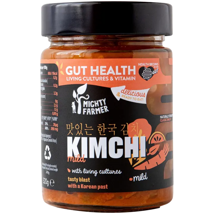 Mighty Farmer Mieto Kimchi - fermentoitu kiinankaali 320g