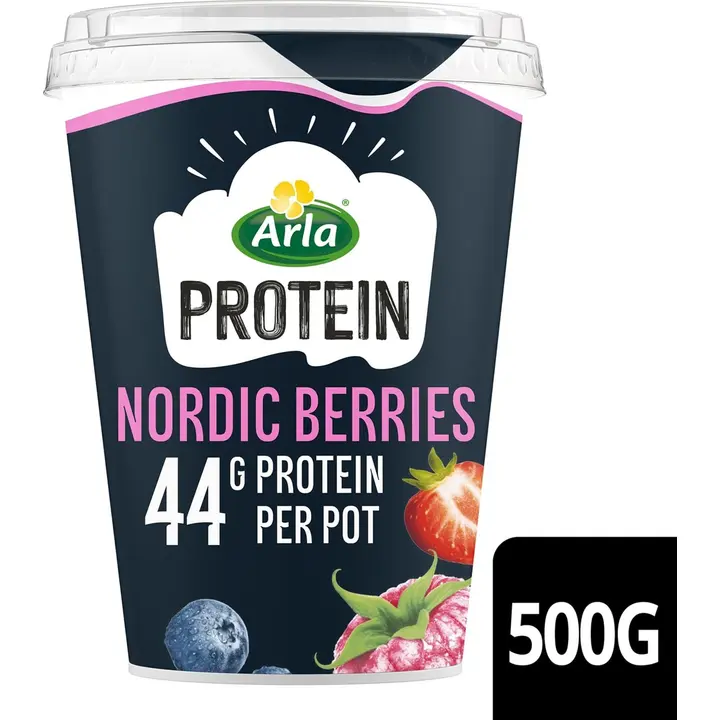 Arla Protein Nordic Berries rahka 500 g laktoositon