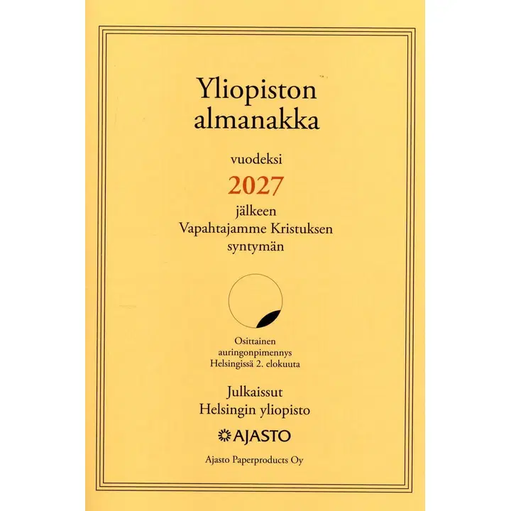 Yliopiston Almanakka