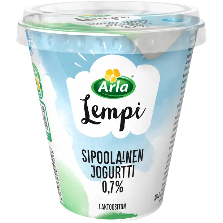 Arla Lempi Sipoolainen laktoositon 0,7% rahkajogurtti 300 g