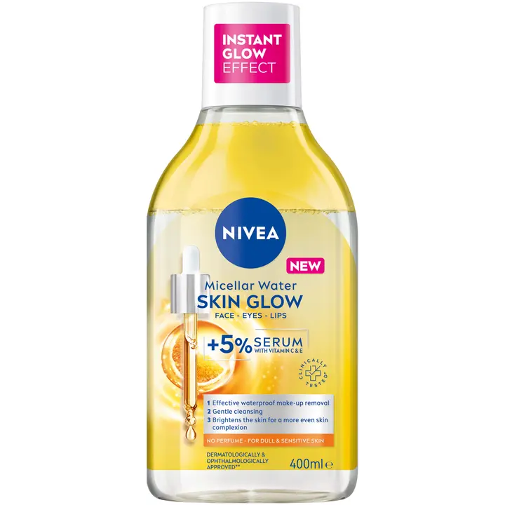 NIVEA 400ml Skin Glow Micellar Water -misellivesi