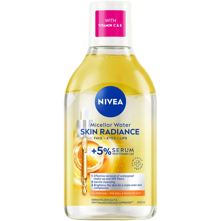 NIVEA 400ml Skin Glow Micellar Water -misellivesi