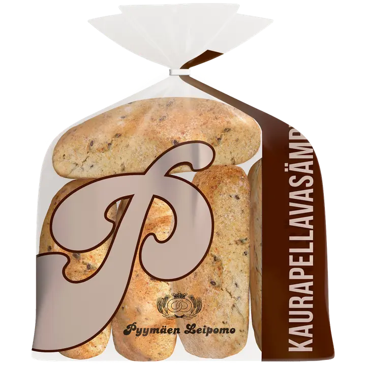 Pyymäen Leipomo Kaurapellavasämpylä 5 kpl 375 g
