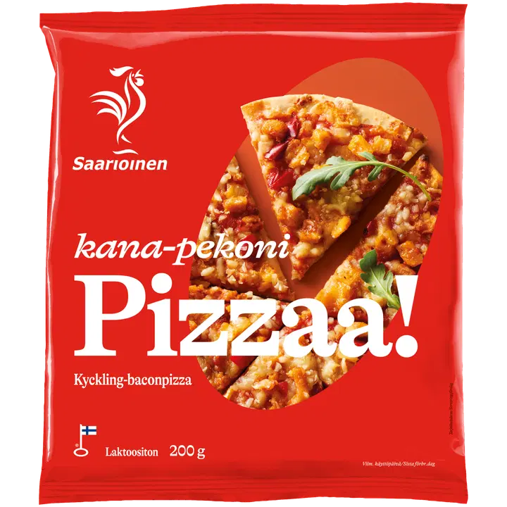 Saarioinen Kana-pekonipizza 200g