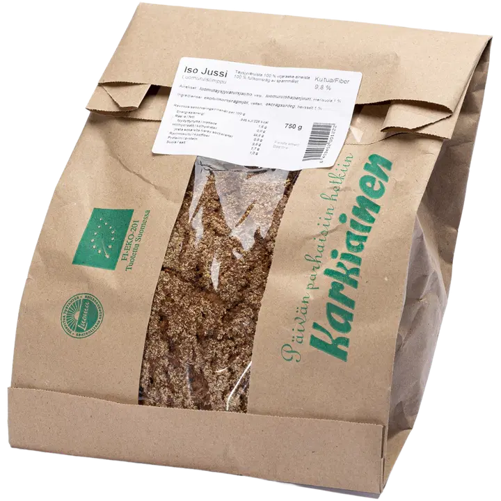 Iso Jussi 750 g luomuruislimppu