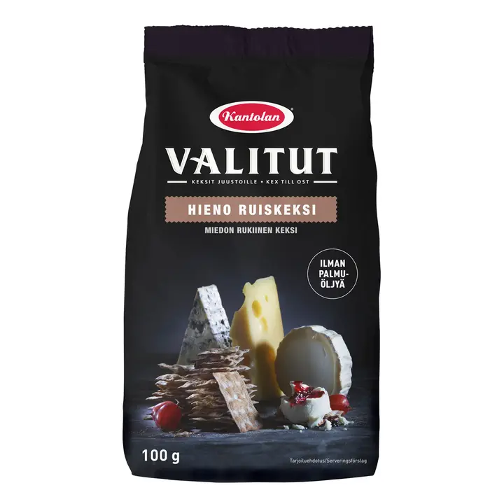 Kantolan Valitut ruiskeksi 100g