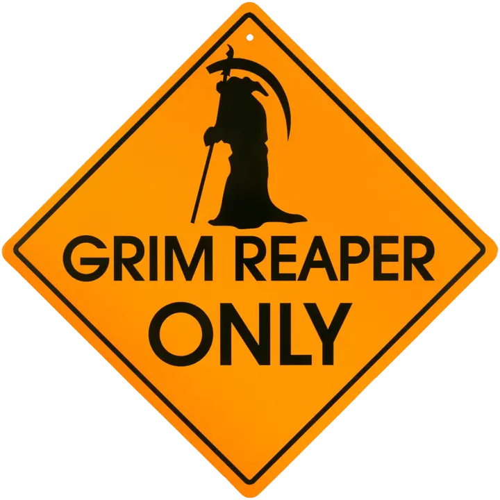 Halloween varoituskyltti