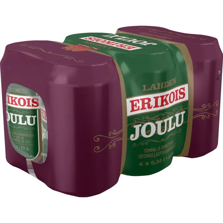 6 x Lahden Erikois Jouluolut olut 5,3% 0,33 l